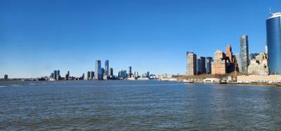 Quick ride on the Staten Island Ferry to see the Statue of Liberty before we head to the airport.