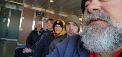 Quick ride on the Staten Island Ferry to see the Statue of Liberty before we head to the airport.