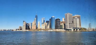 Quick ride on the Staten Island Ferry to see the Statue of Liberty before we head to the airport.