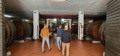 Visited the Fattoria del Teso winery.  Learned a little.  Ate a little.  Drank a little.  Great little stop and beautifu