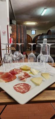 Visited the Fattoria del Teso winery.  Learned a little.  Ate a little.  Drank a little.  Great little stop and beautifu