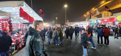 I mean how many chances will we get to see an AC Milan game in our life?  It had to be done and Julie made it happen.