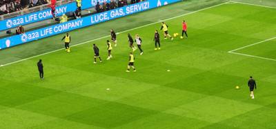 I mean how many chances will we get to see an AC Milan game in our life?  It had to be done and Julie made it happen.