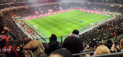 I mean how many chances will we get to see an AC Milan game in our life?  It had to be done and Julie made it happen.