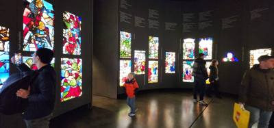 Part 1 of our visit to Museo del Duomo.  So much to see here.  Way bigger than I thought it was going to be.  The lighti