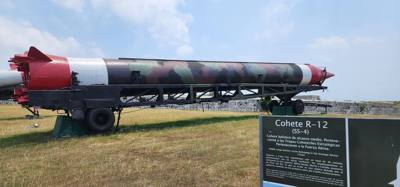 This was a surprise on our driving tour today. A Cuban Missile Crisis display. This is their account if what occured.