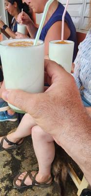 Day trip to Vinales.  Got to hang out with some very cool and hard working farmers.  Myself and another gal got dehydrat