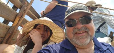 Day trip to Vinales.  Got to hang out with some very cool and hard working farmers.  Myself and another gal got dehydrat
