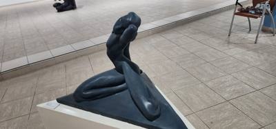 Last stop on the art train today was to Museo Nacional de Bellas Artes. Our guide wanted to make sure we got all of the
