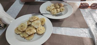 Ended the evening with a home cooked meal. Julie helped cook it. We went to what our interpreter in this place called