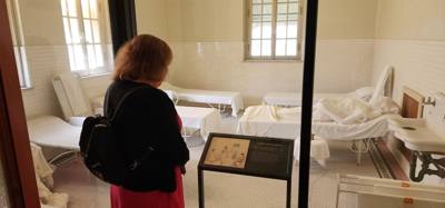 Fordyce Bathhouse Museum.  We're going to do a bathhouse on Sunday but for now we're learning about the history and expe