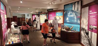 Fordyce Bathhouse Museum.  We're going to do a bathhouse on Sunday but for now we're learning about the history and expe