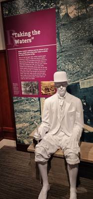 Fordyce Bathhouse Museum.  We're going to do a bathhouse on Sunday but for now we're learning about the history and expe