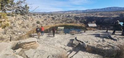 Second stop today on the discover Arizona train... Montezuma's Well.