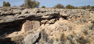 Second stop today on the discover Arizona train... Montezuma's Well.