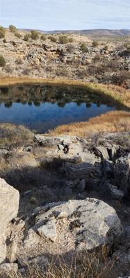 Second stop today on the discover Arizona train... Montezuma's Well.