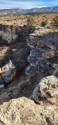 Second stop today on the discover Arizona train... Montezuma's Well.
