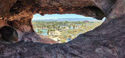 Hole in the Rock this morning...