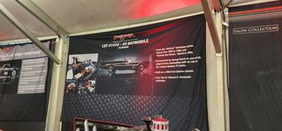 Barrett-Jackson Auction for most of today.  Crazy beautiful cars.  We could have sat there watching another few hours.