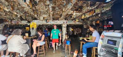 At the request of one of my CVMA brothers Linnea and I hit this place for a pirate punch, to touch the Client Eastwood b