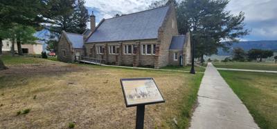 First stop on day three...Fort Yellowstone and the visitor center.  Walking around these buildings reminded me of buildi