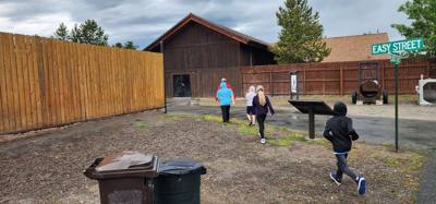 On our way from Island Park, ID to Victor, ID we decided to stop at the Grizzly and Wolf Center.  The wolves are pretty 