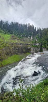 More beautiful waterfalls.  Upper and Lower Mesa on the way to Victor, ID.