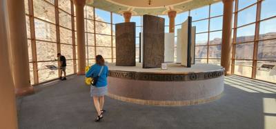 Learned a lot about the Hoover Dam today. Crazy how much engineering and labor went into this. It was not as hot as Ve