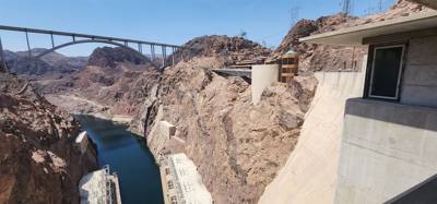 Learned a lot about the Hoover Dam today. Crazy how much engineering and labor went into this. It was not as hot as Ve