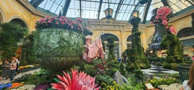 This was the conservatory in the Bellagio.  Pretty cool.