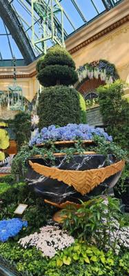 This was the conservatory in the Bellagio.  Pretty cool.