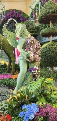 This was the conservatory in the Bellagio.  Pretty cool.