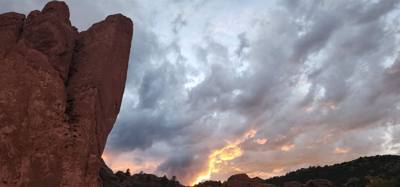 Garden of the Gods hike before dinner.