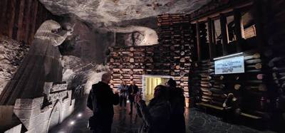 Wielikcska Salt Mines outside of Krakow.  Part 1.
