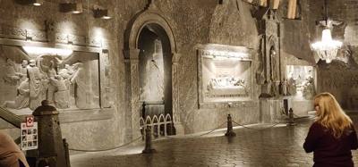 Wielicska Salt Mines outside of Krakow.  Part 2.