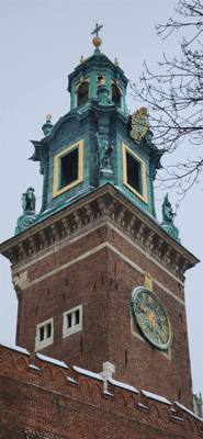 Wawel Castle as part of our walking tour of Old Town Krakow this morning.