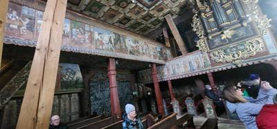Stopped by this church of St. John the Baptist on the way to Budapest.  It was built in 1656 but wasn't consecrated unti