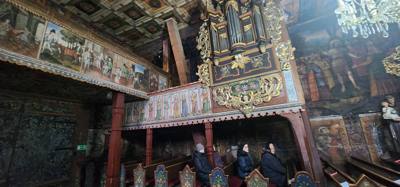 Stopped by this church of St. John the Baptist on the way to Budapest.  It was built in 1656 but wasn't consecrated unti