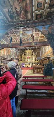 Stopped by this church of St. John the Baptist on the way to Budapest.  It was built in 1656 but wasn't consecrated unti