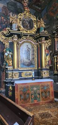 Stopped by this church of St. John the Baptist on the way to Budapest.  It was built in 1656 but wasn't consecrated unti