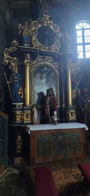 Stopped by this church of St. John the Baptist on the way to Budapest.  It was built in 1656 but wasn't consecrated unti