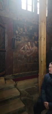 Stopped by this church of St. John the Baptist on the way to Budapest.  It was built in 1656 but wasn't consecrated unti