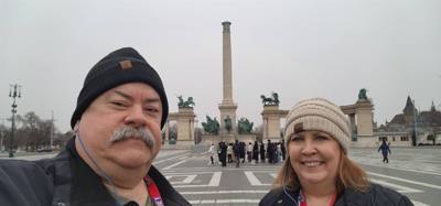First stop this morning was Hero's Square.