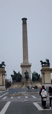 First stop this morning was Hero's Square.
