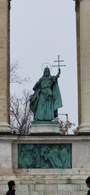 First stop this morning was Hero's Square.