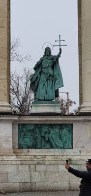 First stop this morning was Hero's Square.
