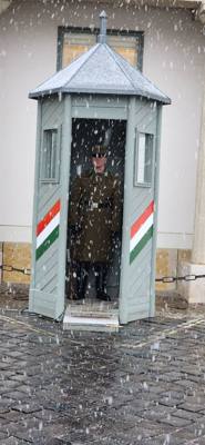 Sandor Palace changing of the guard.