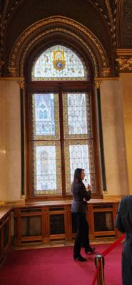 Last stop on today's tour was the Parlament Building.