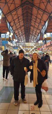 Had a little time for lunch and shopping at the Central Market.  This is a great place not just for eating and shopping 