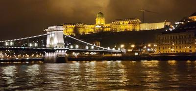 If you've been to Budapest but haven't seen it from the river at night you haven't really seen it.  Great food.  Good wi